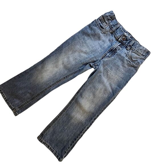 Oshkosh B'gosh Jeans Girls 6 Bootcut Low Rise 100% Cotton (W22 L17) - Picture 1 of 8